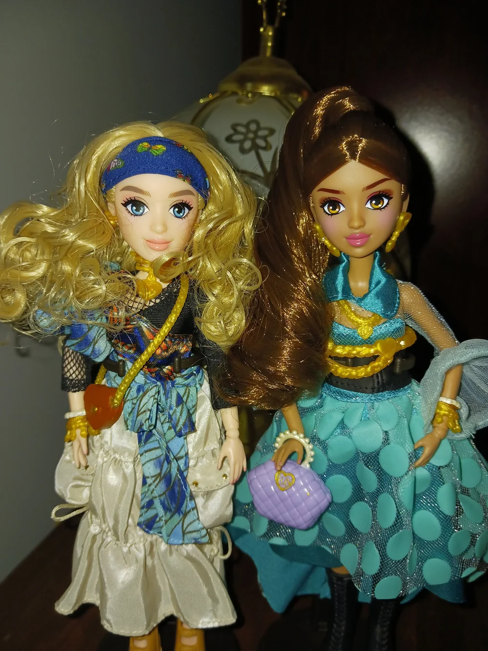 LUV Premium Fashion Dolls Harper And Autumn Smaller Than Barbie Size